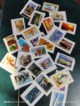 lot timbres France du 21/10