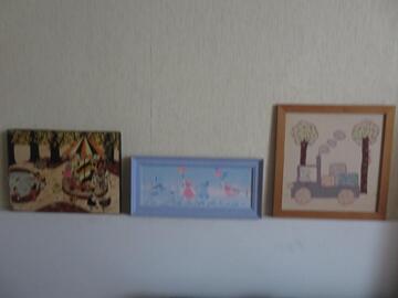 Tableaux pour chambre d'enfant.