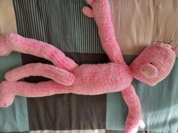 peluche panthère rose