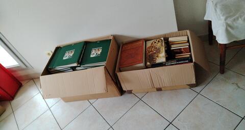 cartons de livres