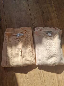 lot pull et gilet T42/44