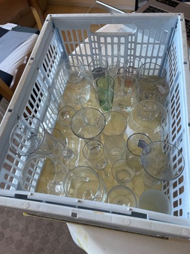 un lot de verres