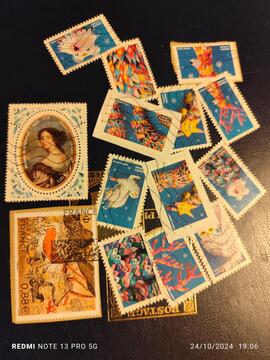 lot unique timbres Français 2019..