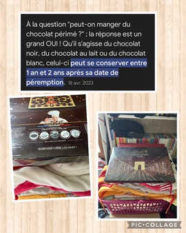 Boîte de chocolats « marron » ( Lindt )