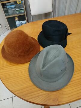 3 CHAPEAUX POUR FEMME