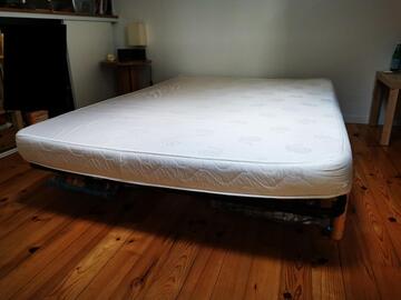 Sommier et matelas 140 x 190