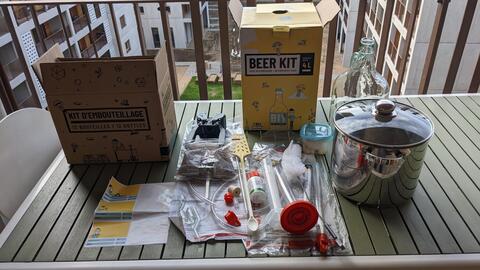 kit pour faire sa propre bière