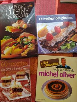 Lot de livre de cuisine