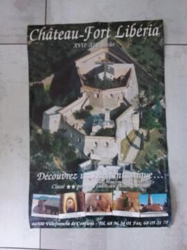 Affiche Château fort Libéria