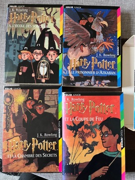 harry potter 4 volumes