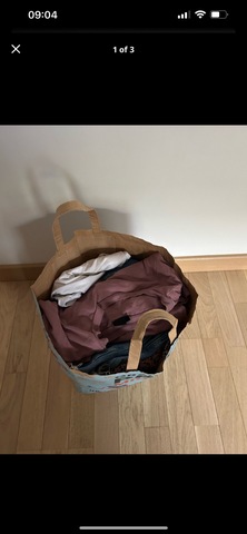 lot de vêtements femme/homme/bebe