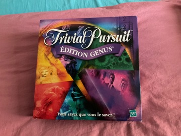 coffret Trivial Pursuit édition Genius