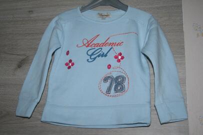 sweat bleu – 3 ans