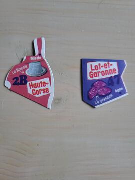 2 magnets "régions"