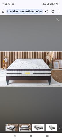 Matelas 160x200 à ressorts