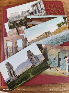 lot 8 cartes postales Egypte