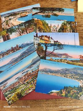 10 cartes postales Côte d'Azur