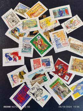 lot timbres France 98..