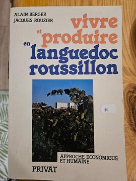 Livre "Vivre et produire en Languedoc Roussillon "