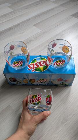 3 verres oasis