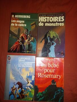 lot 4 livres SF / Fantastique