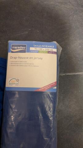 drap housse 90-100