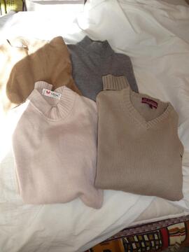 Lot de pulls homme taille S