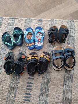 Lot chaussure été bébé du 20 au 24