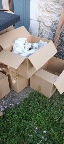 cartons déjà montés