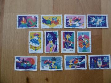 Série timbres Mon spectaculaire carnet de timbres 2020