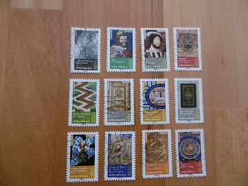 Série timbres Objets d'art de la Renaissance 2014