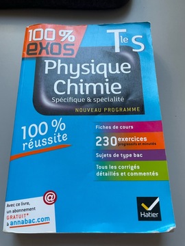 livre de chimie