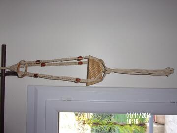 suspension macramé