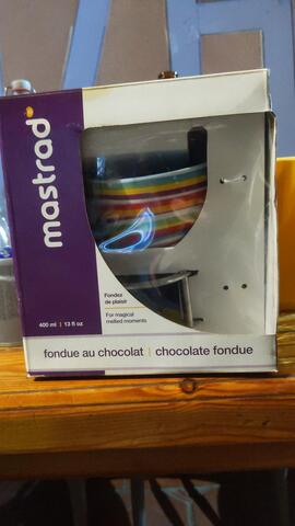 Fondue au chocolat