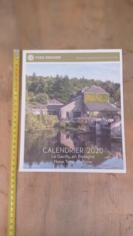 calendrier 2020 Yves Rocher