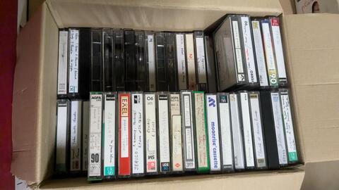 lot de cassettes audios