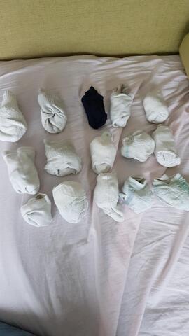 lot 15 paires de chaussettes