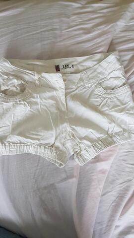 Short blanc Mim