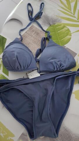 Maillot de bain bleu marine