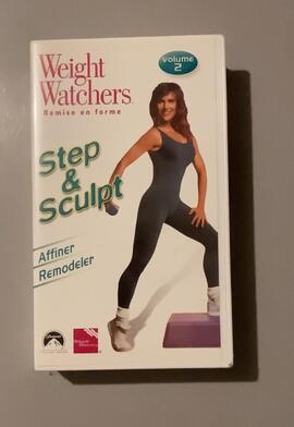 cassette video Weight Watchers Remise en forme volume 2 : step & sculpt