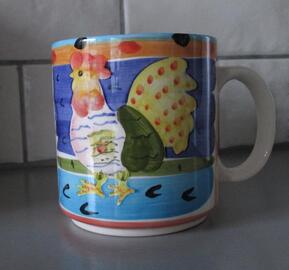 Tasse / mug motif poule