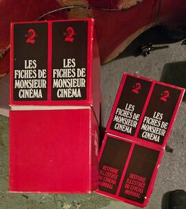 7 boites Les fiches de Monsieur Cinéma