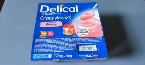 Crème dessert Delical