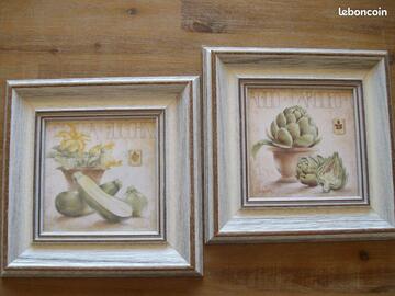 lot de 2 tableaux