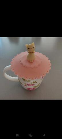 couvercle pour tasse chat