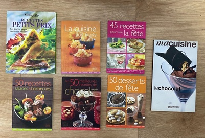 petits livre à de cuisine