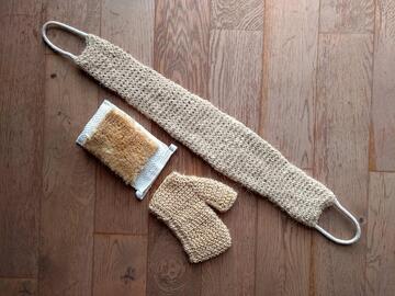 Gants de toilette sisal