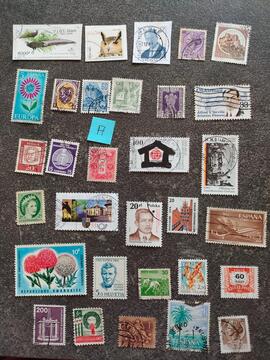 Timbres du monde entier lot A