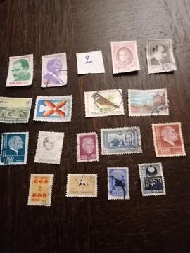 Lot de timbres