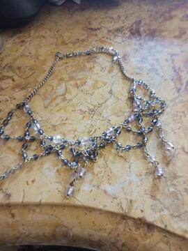 collier fantaisie perles